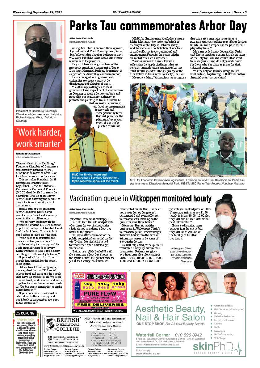 Fourways Review 24 September 2021 page 4