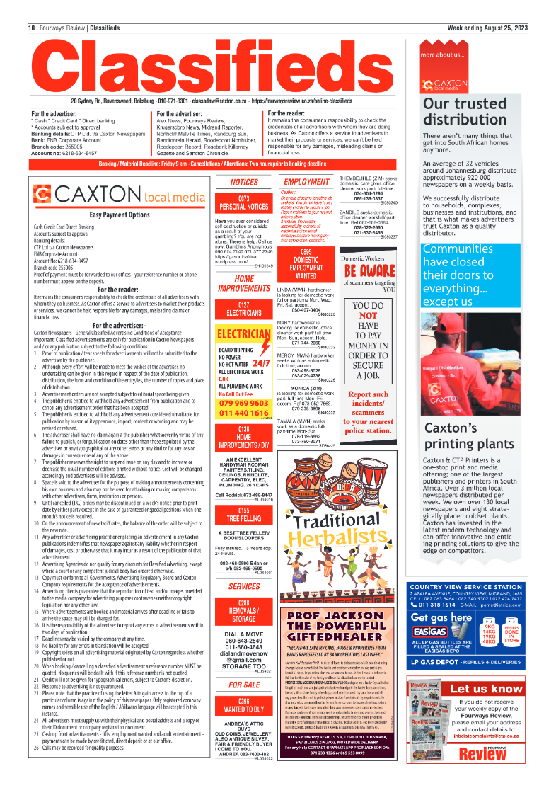 Fourways Review 25 August 2023 page 10