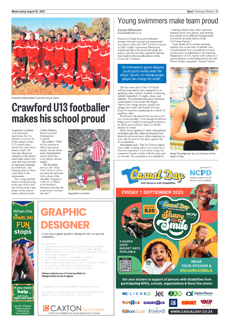 Fourways Review 25 August 2023 page 11