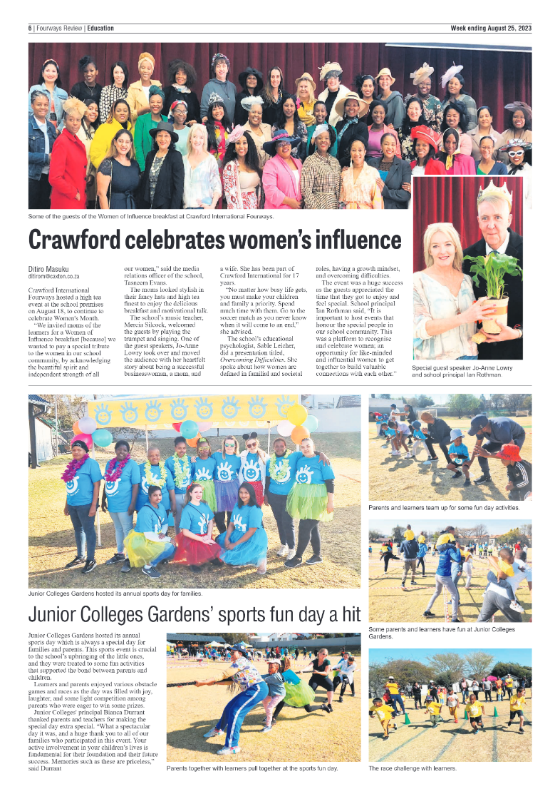 Fourways Review 25 August 2023 page 6