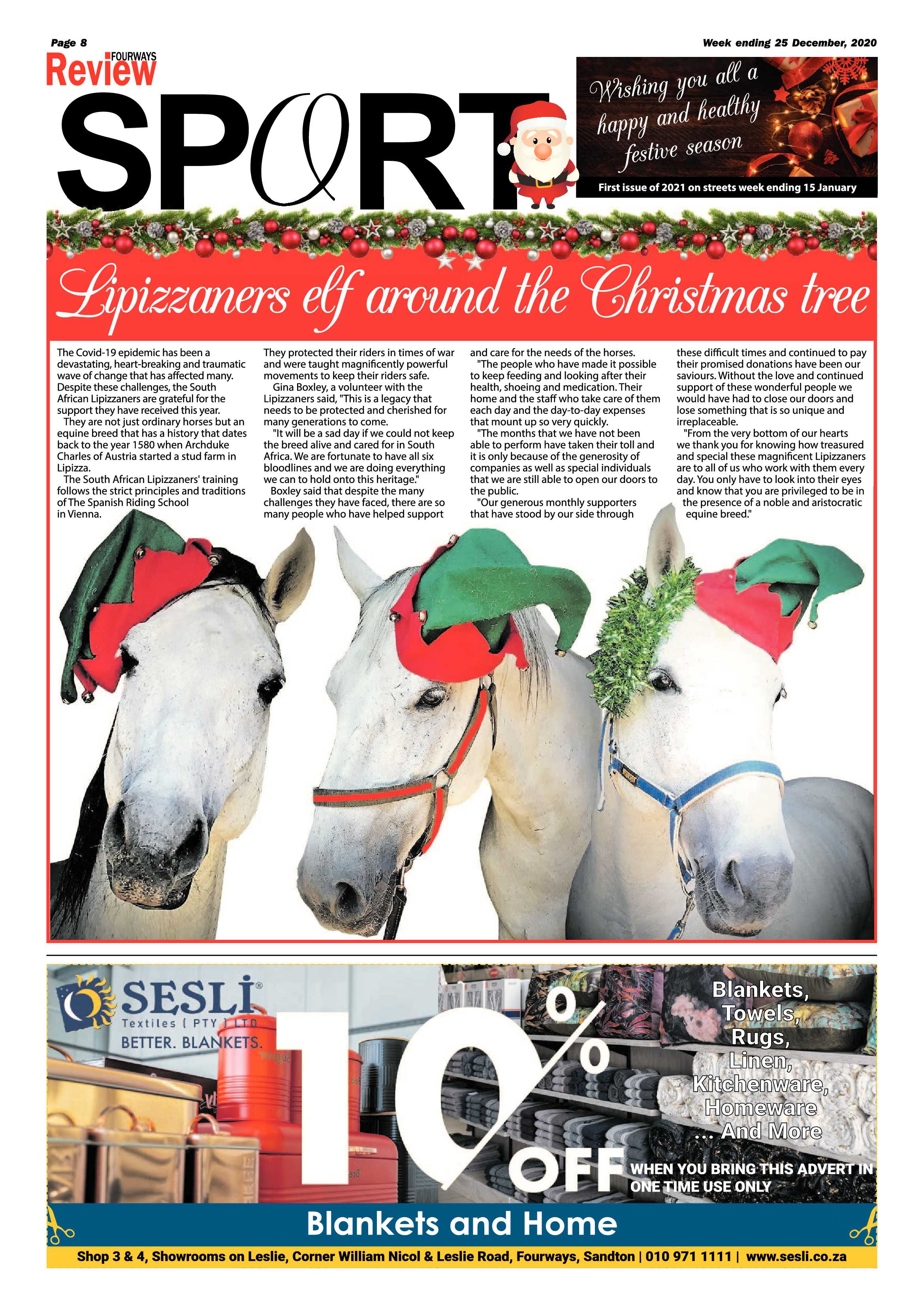 Fourways Review 25 December 2020 page 8