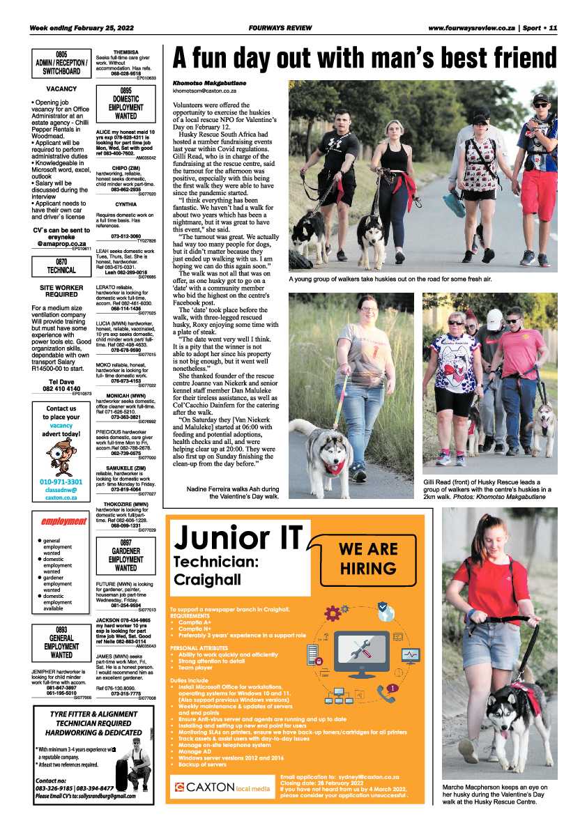 Fourways Review 25 February 2022 page 11