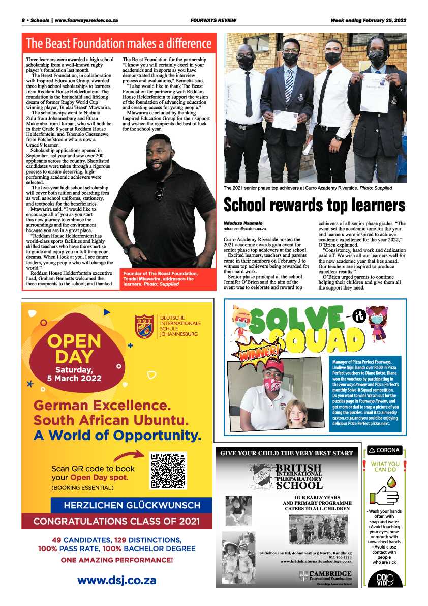 Fourways Review 25 February 2022 page 8