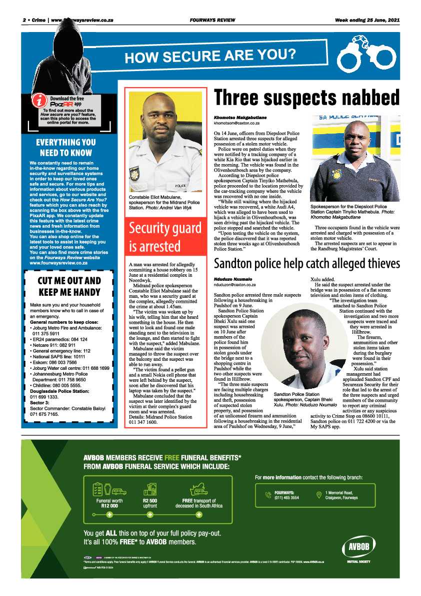 Fourways Review 25 June 2021 page 2