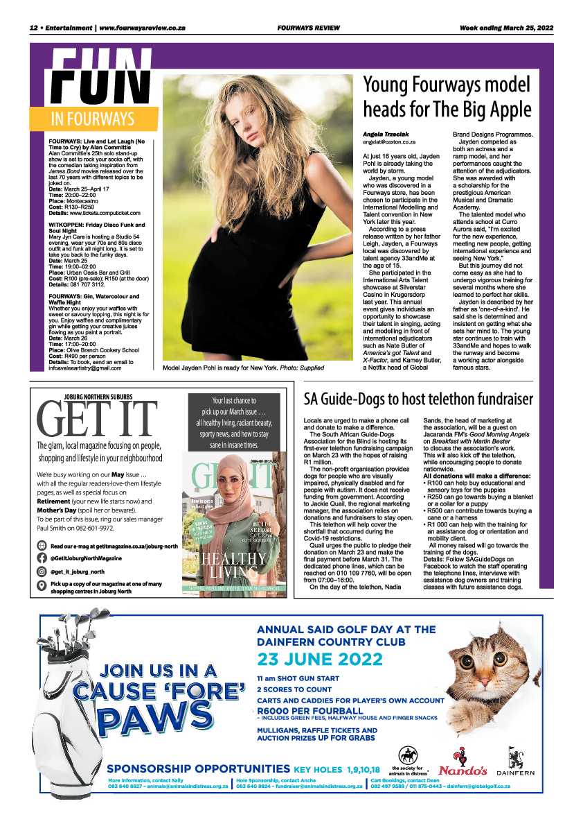 Fourways Review 25 March 2022 page 12