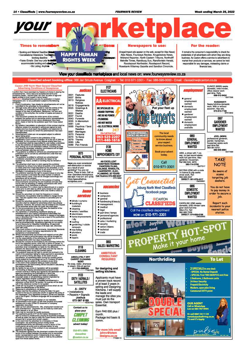 Fourways Review 25 March 2022 page 14