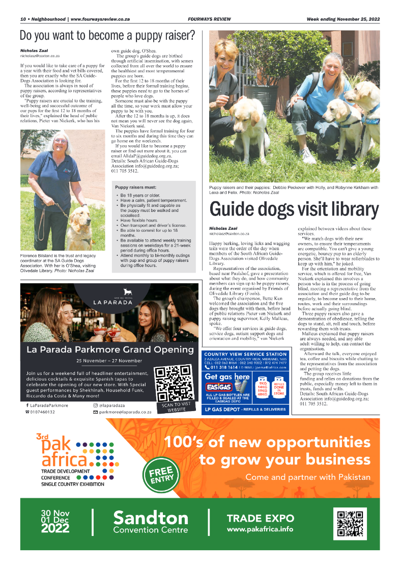 Fourways Review 25 Nov 2022 page 10