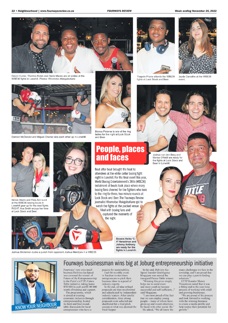 Fourways Review 25 Nov 2022 page 22