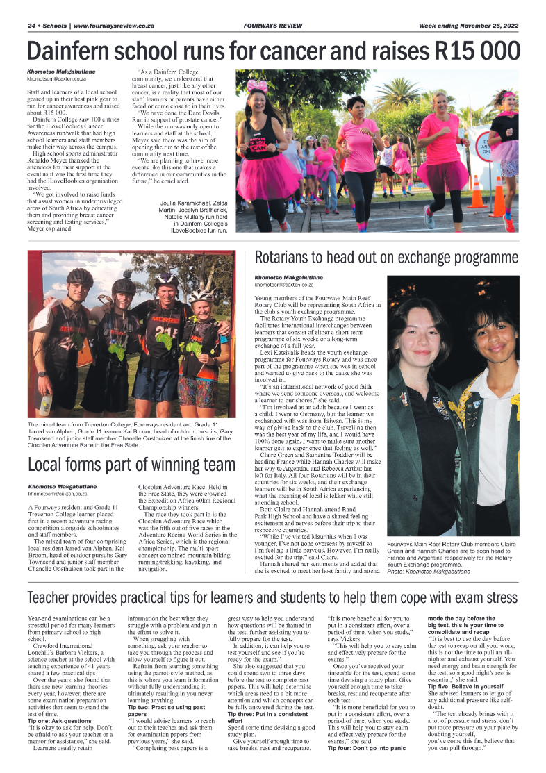 Fourways Review 25 Nov 2022 page 24