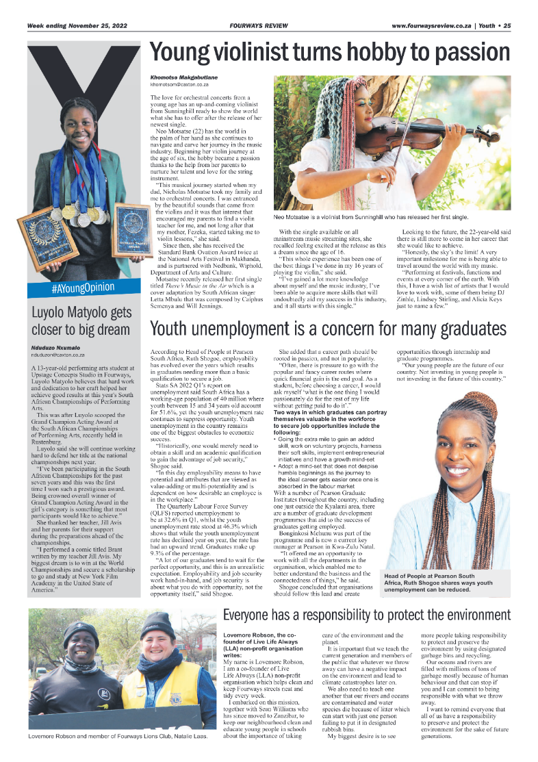 Fourways Review 25 Nov 2022 page 25