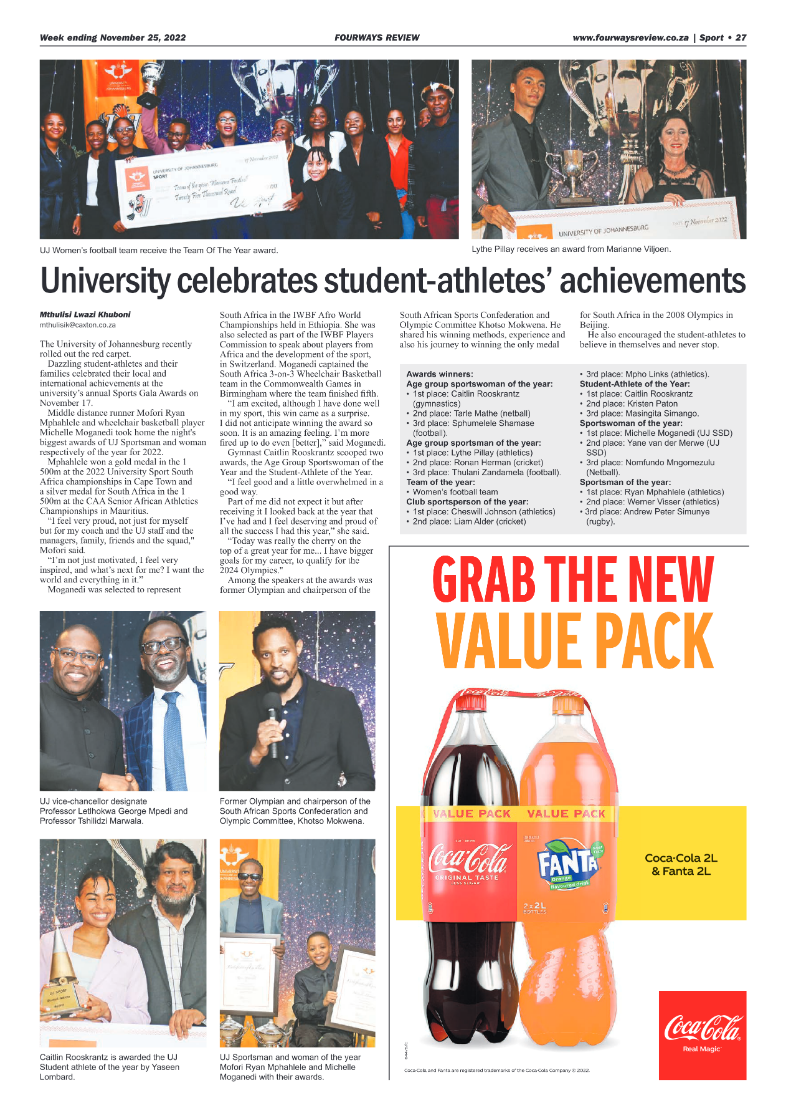 Fourways Review 25 Nov 2022 page 27