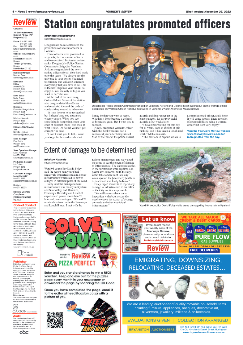 Fourways Review 25 Nov 2022 page 4