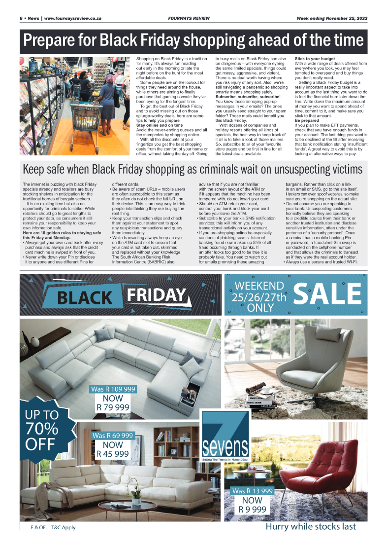 Fourways Review 25 Nov 2022 page 6