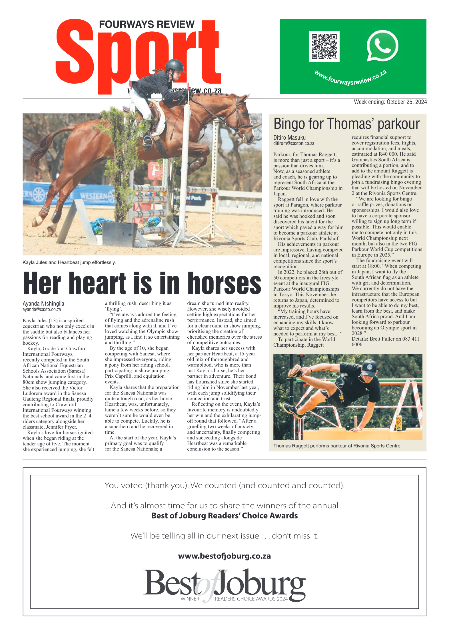 Fourways Review 25 October 2024 page 16