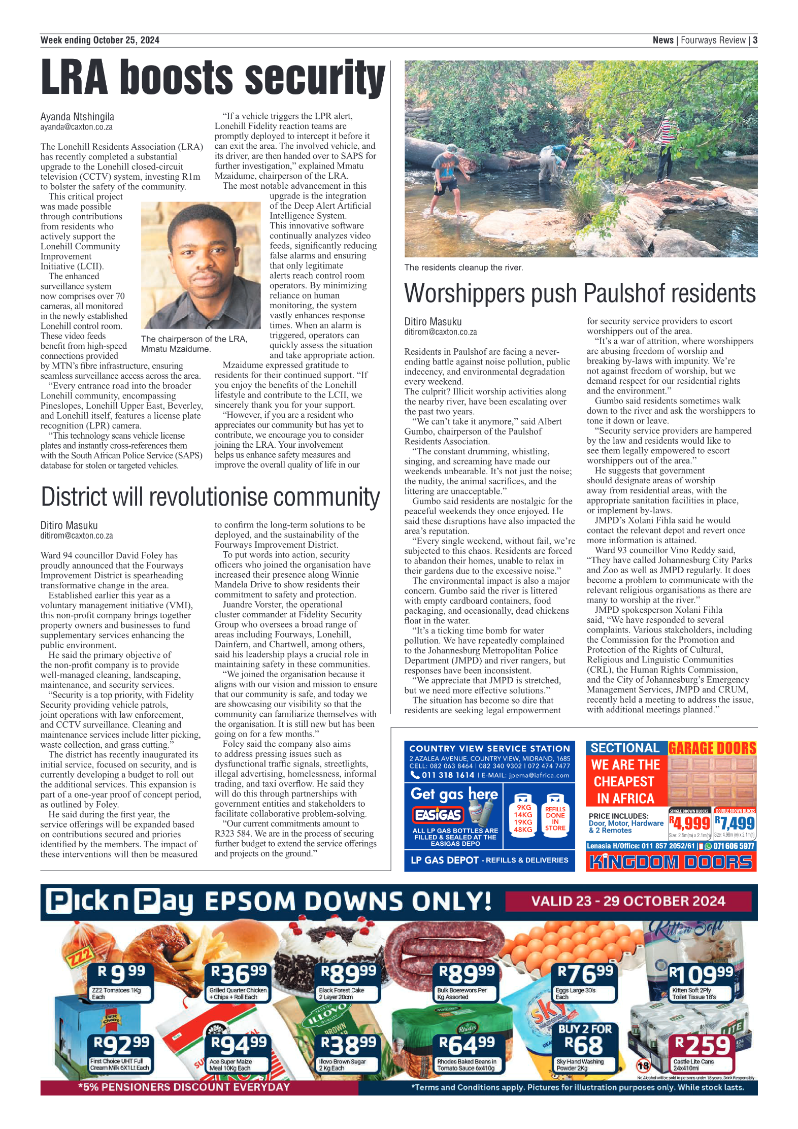 Fourways Review 25 October 2024 page 3