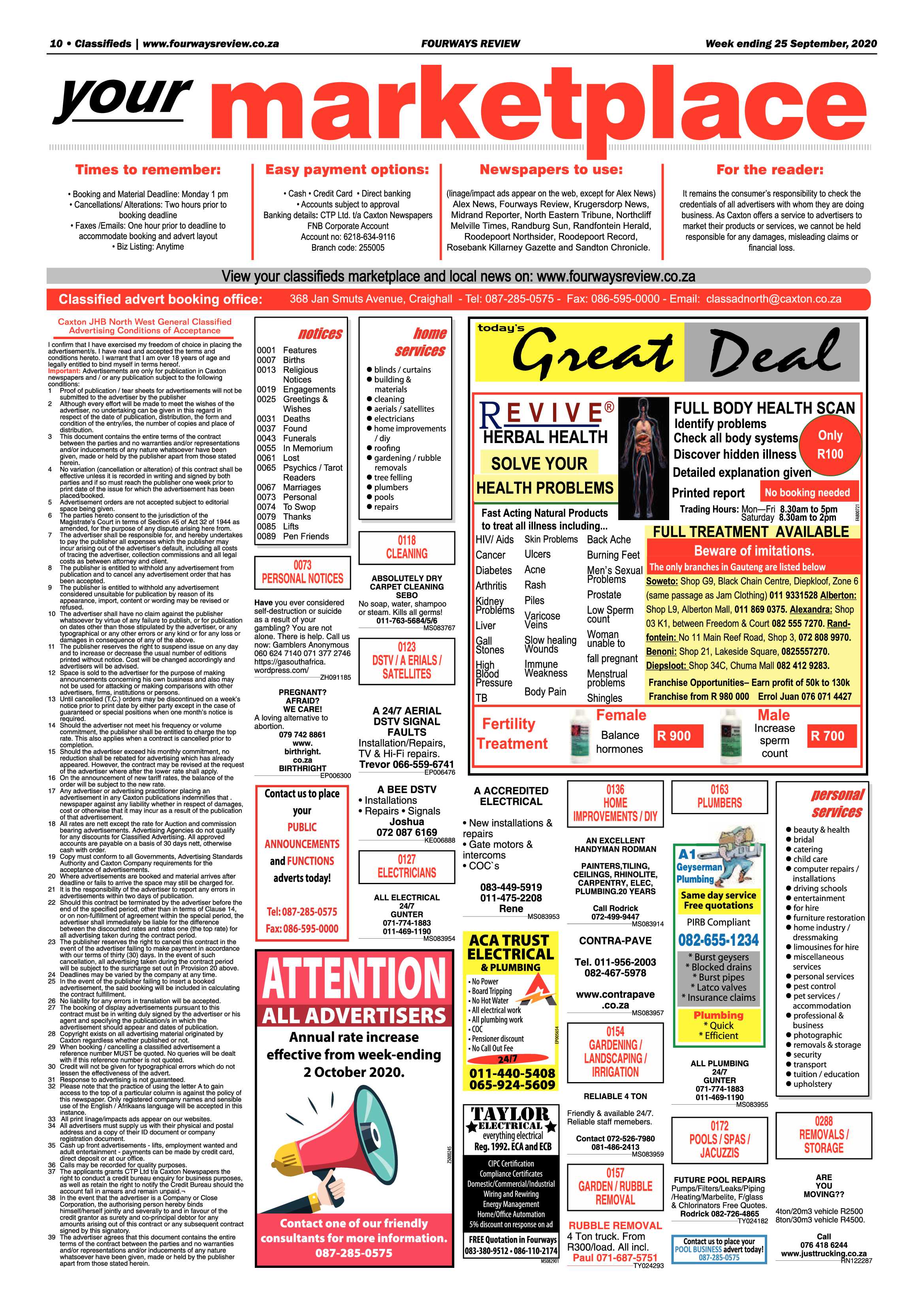 Fourways Review 25 September 2020 page 10