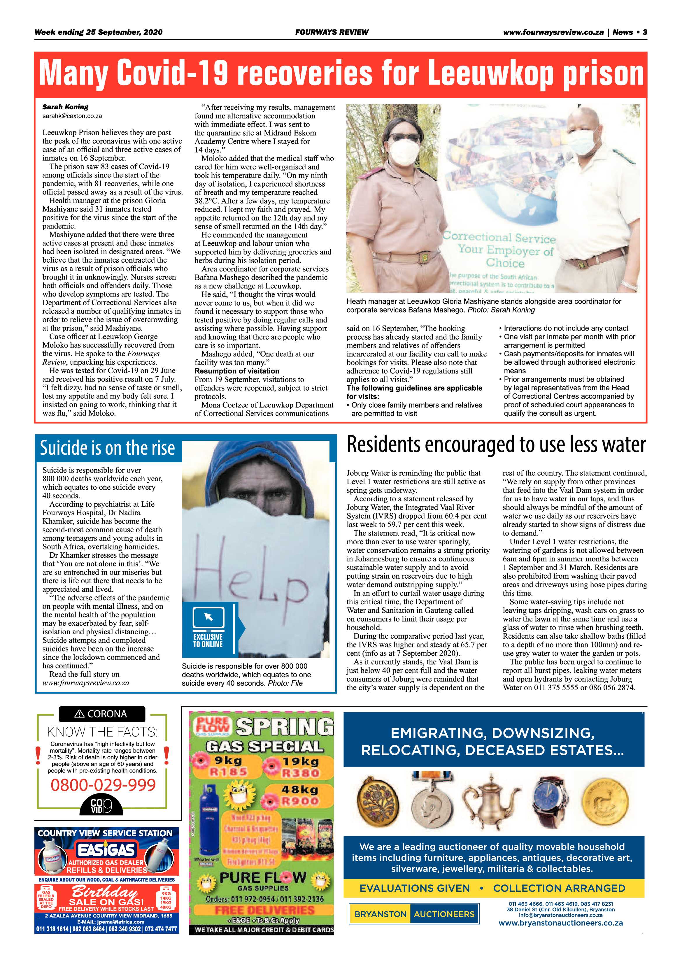 Fourways Review 25 September 2020 page 3