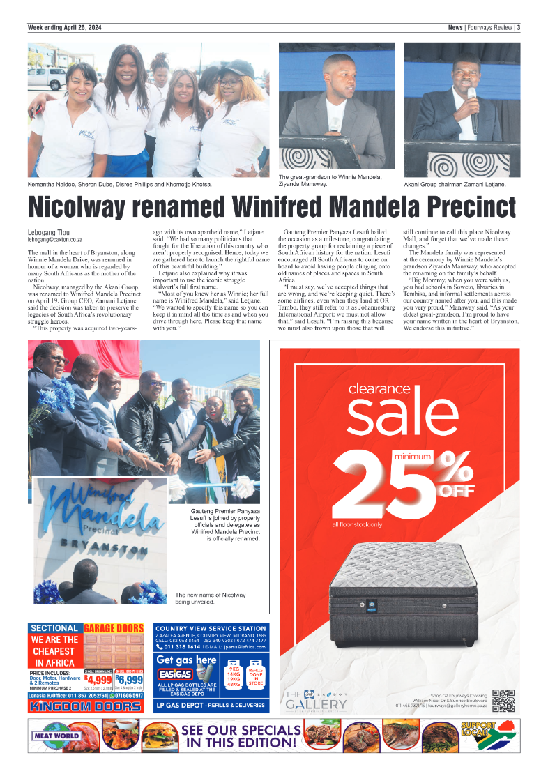 Fourways Review 26 April 2024 page 3