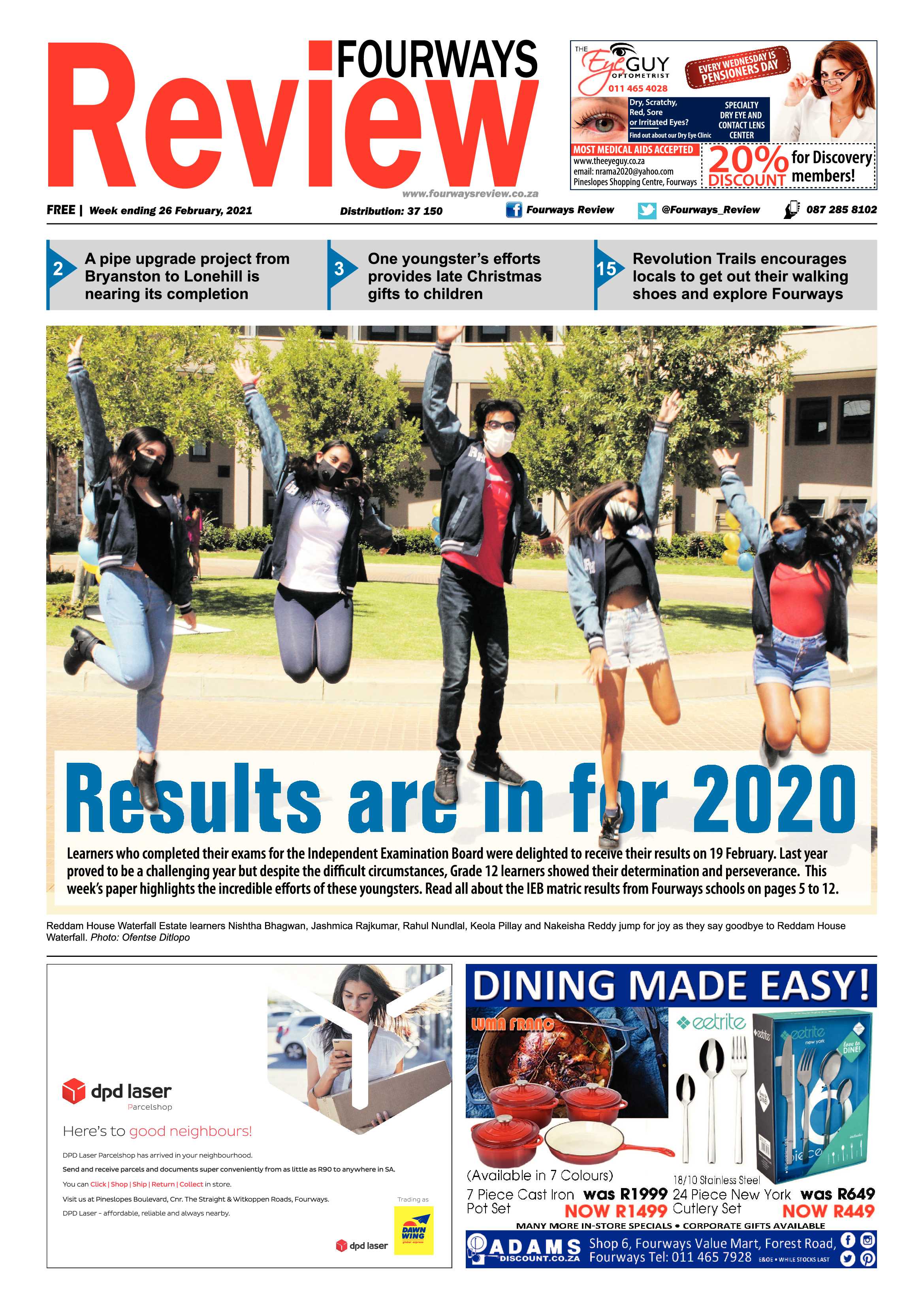 Fourways Review 26 February 2021 page 1