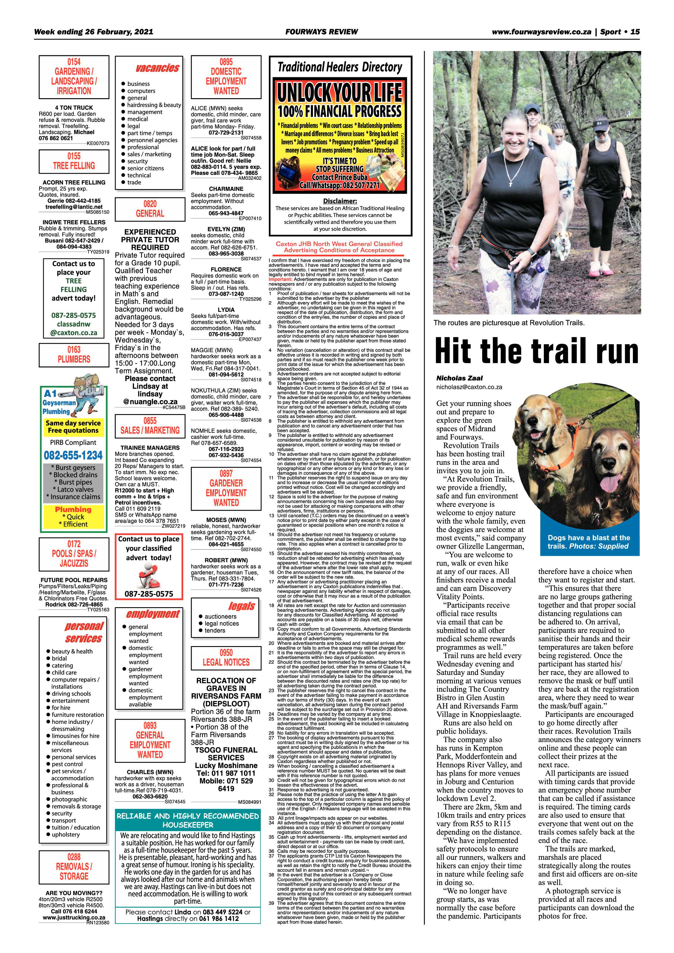 Fourways Review 26 February 2021 page 15
