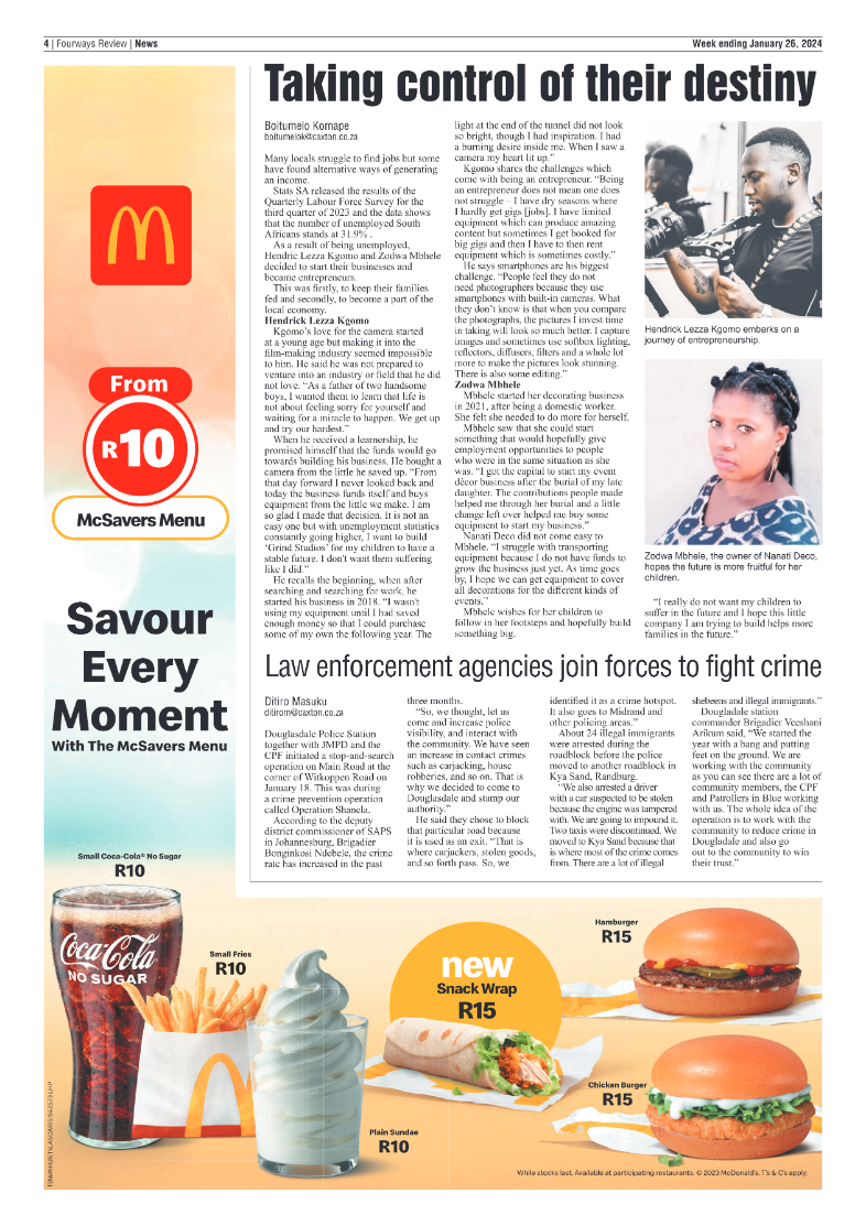 Fourways Review 26 January 2024 page 4