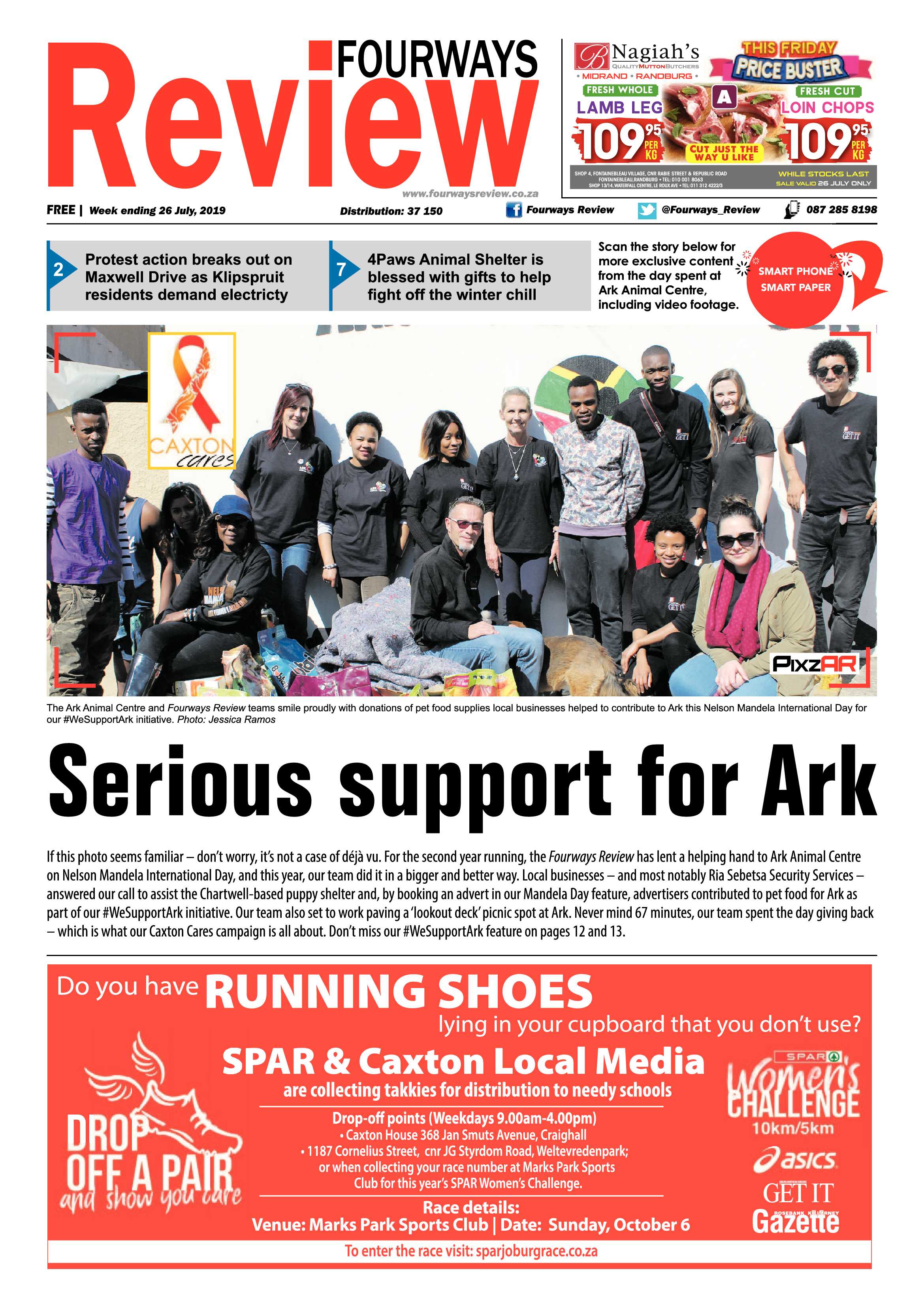 Fourways Review 26 July, 2019 page 1