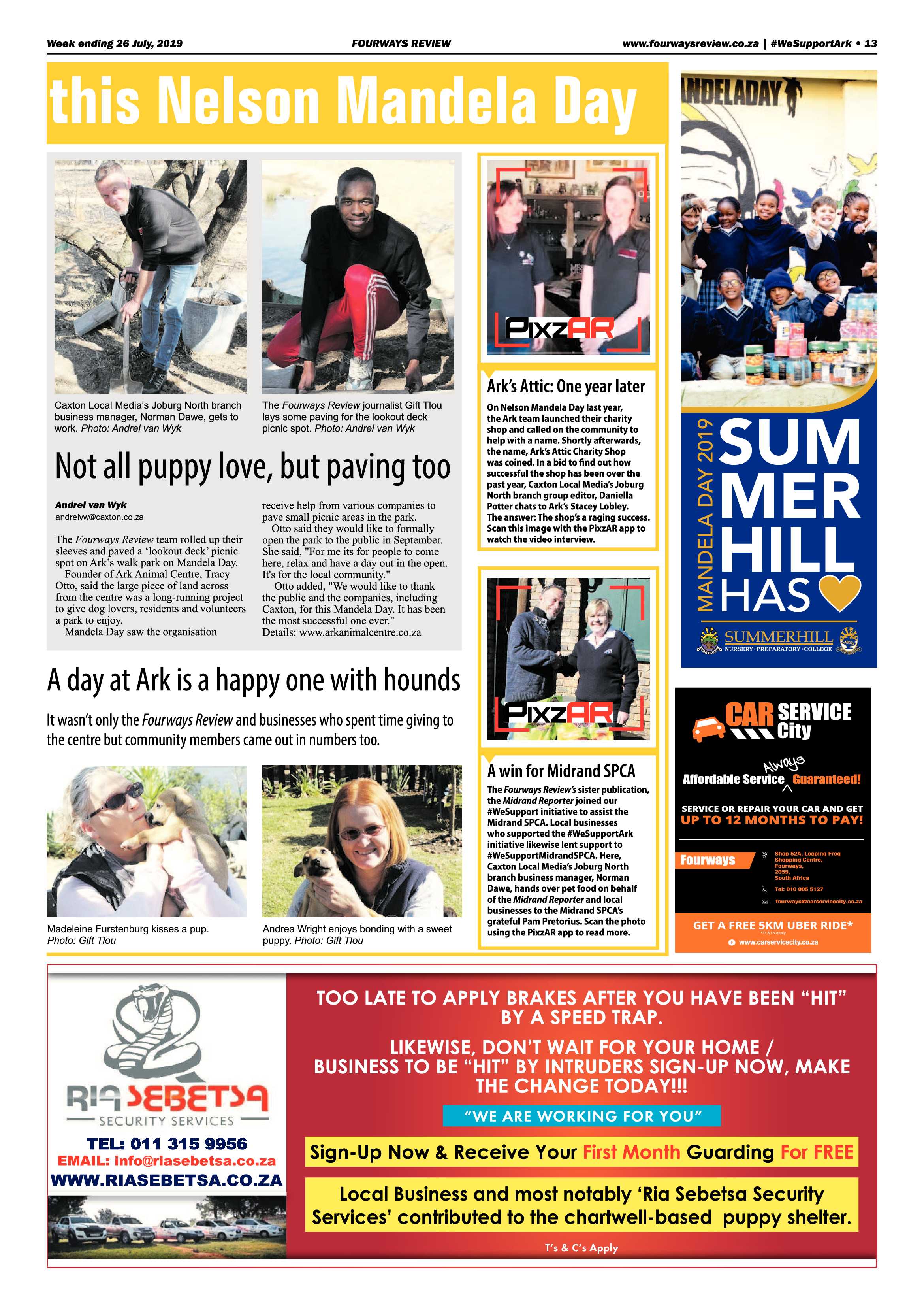 Fourways Review 26 July, 2019 page 13