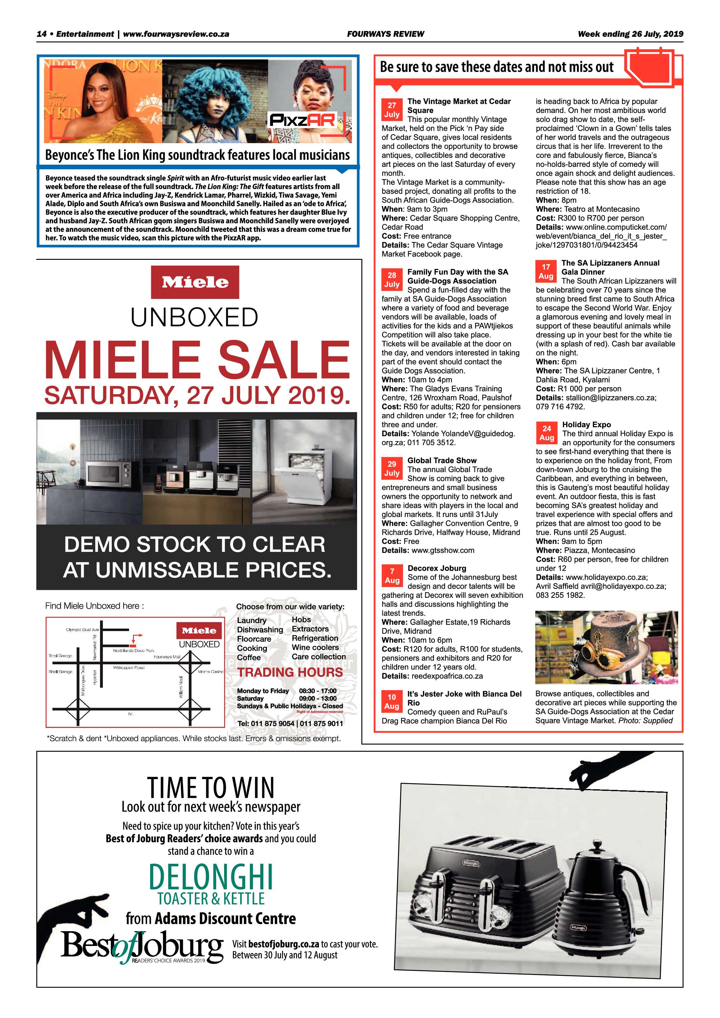 Fourways Review 26 July, 2019 page 14