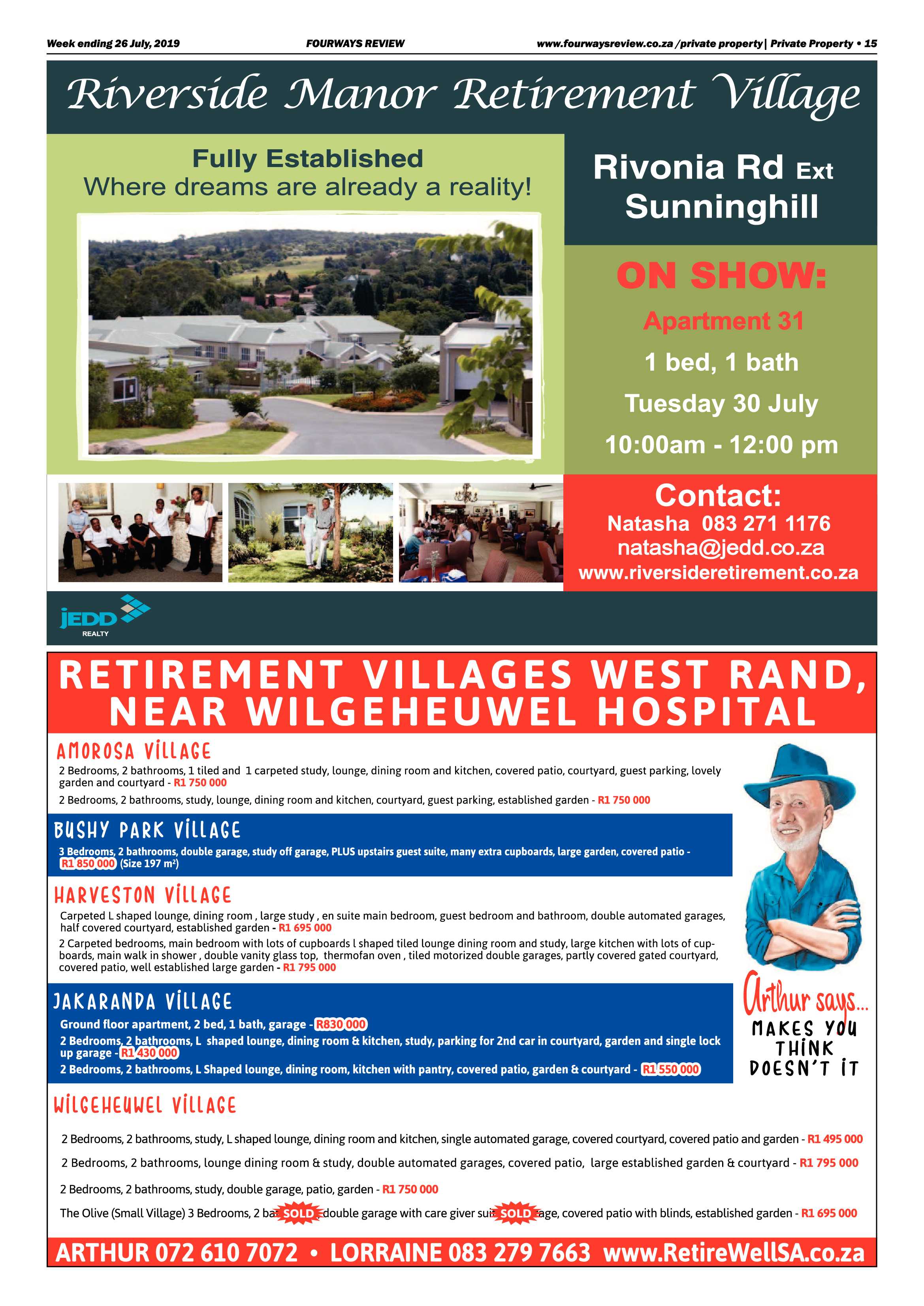 Fourways Review 26 July, 2019 page 15