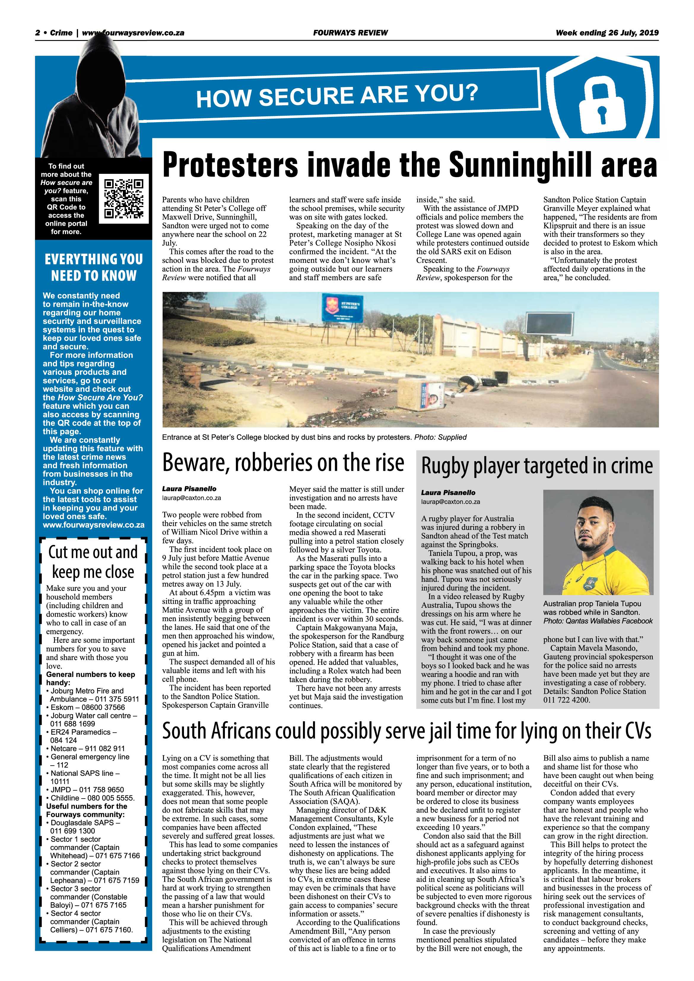 Fourways Review 26 July, 2019 page 2