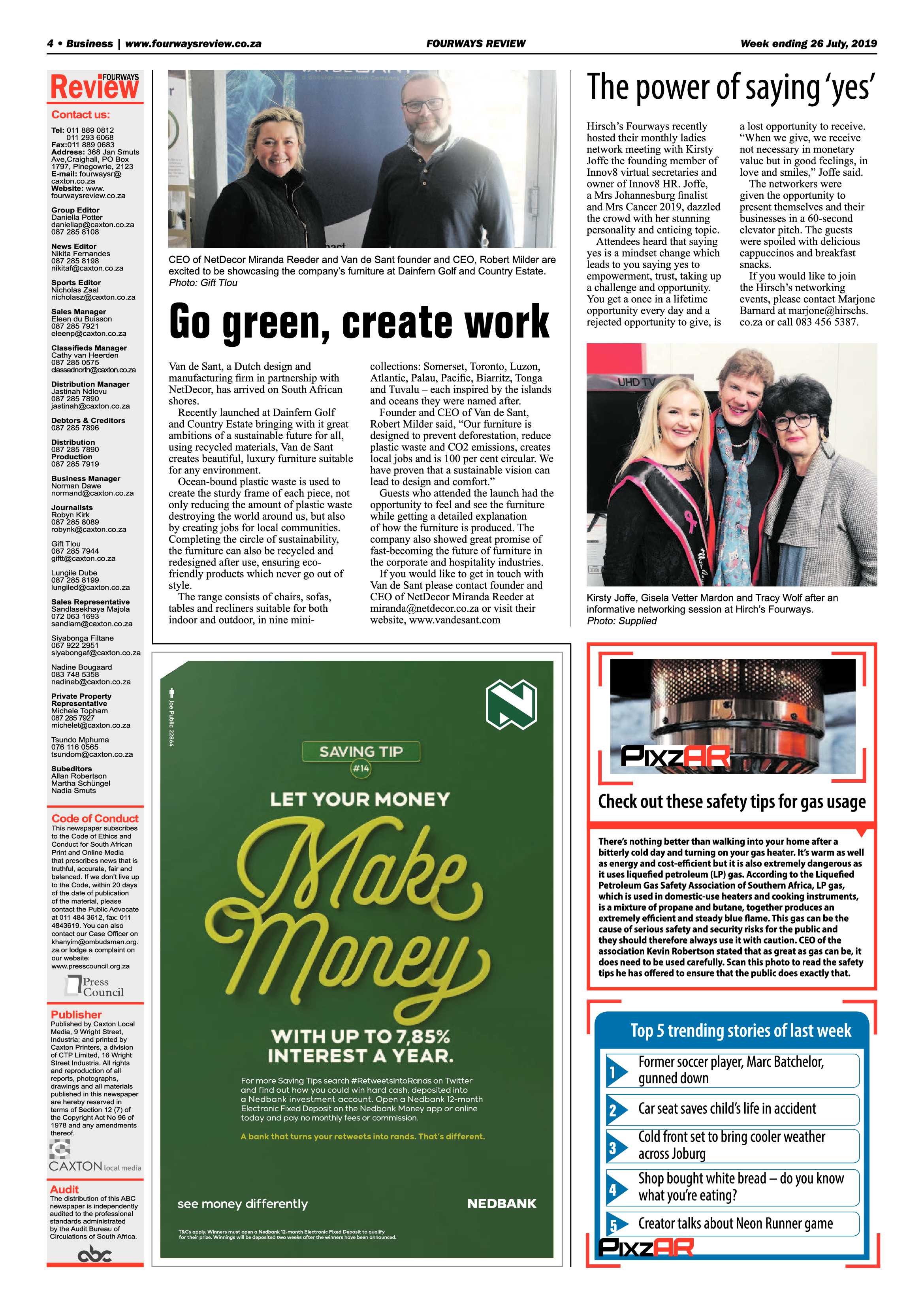 Fourways Review 26 July, 2019 page 4