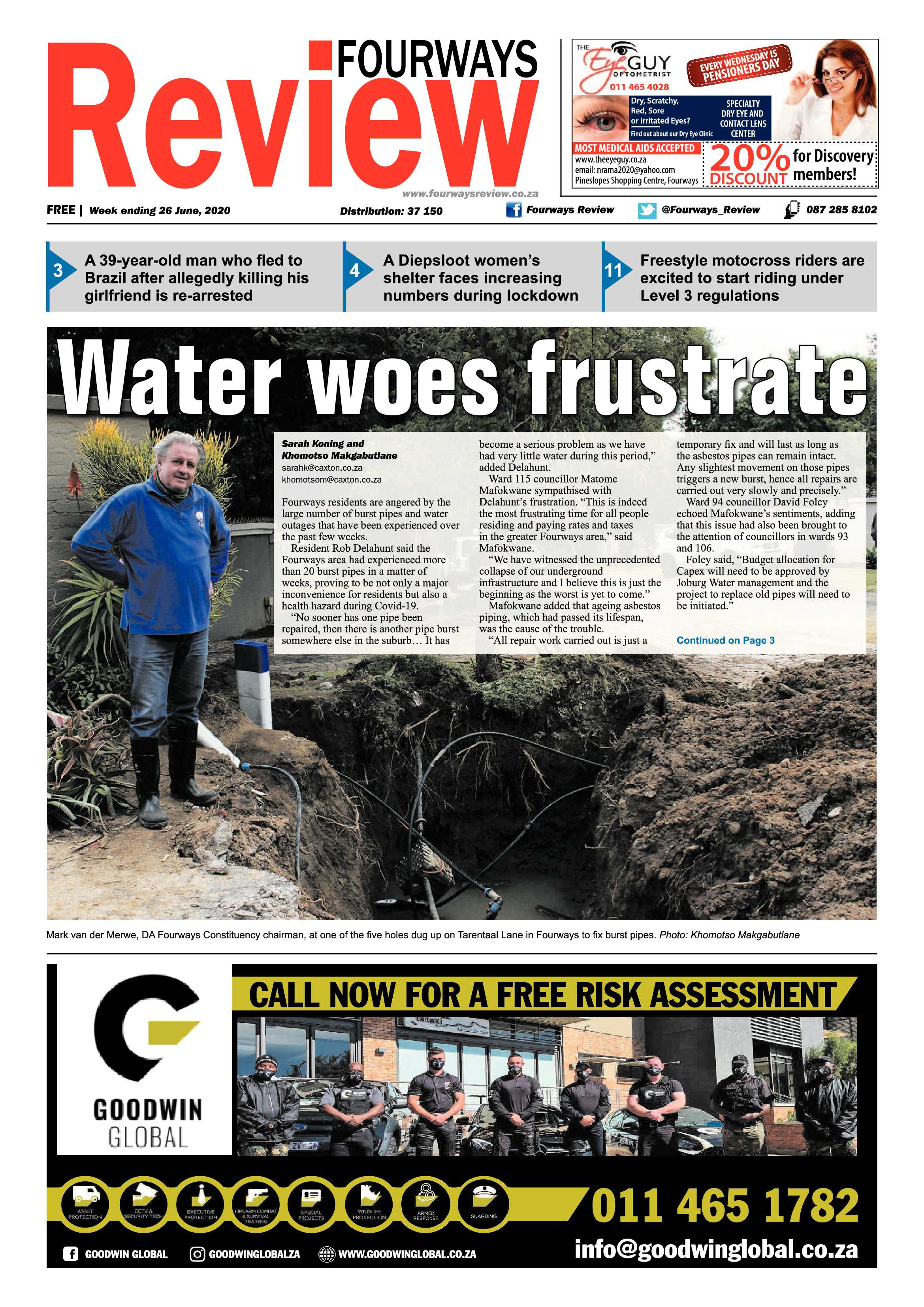 Fourways Review 26 June 2020 page 1