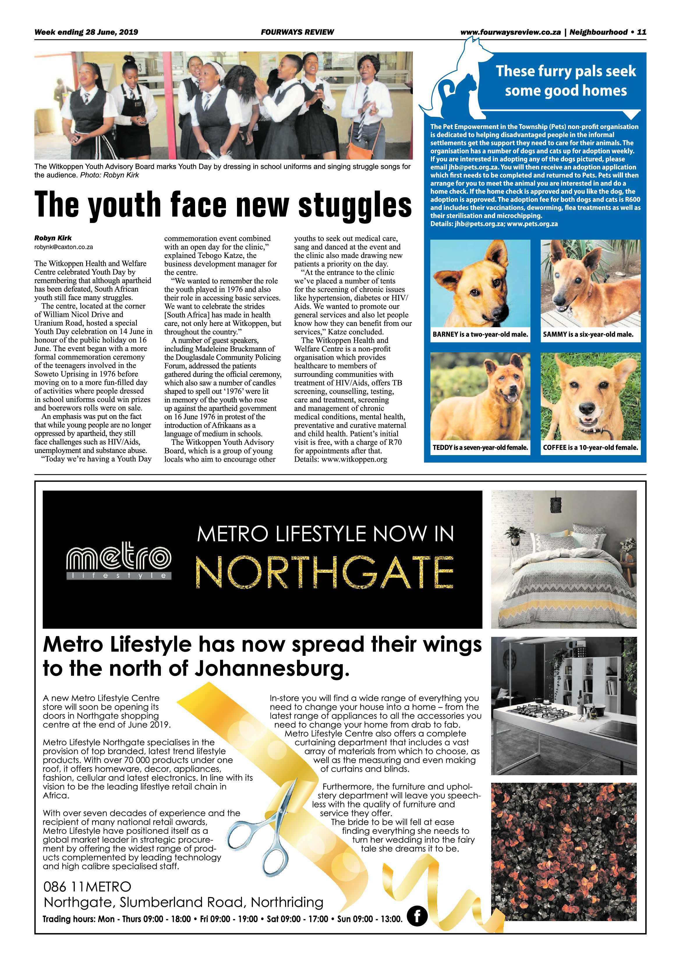 Fourways Review 26 June, 2019 page 11