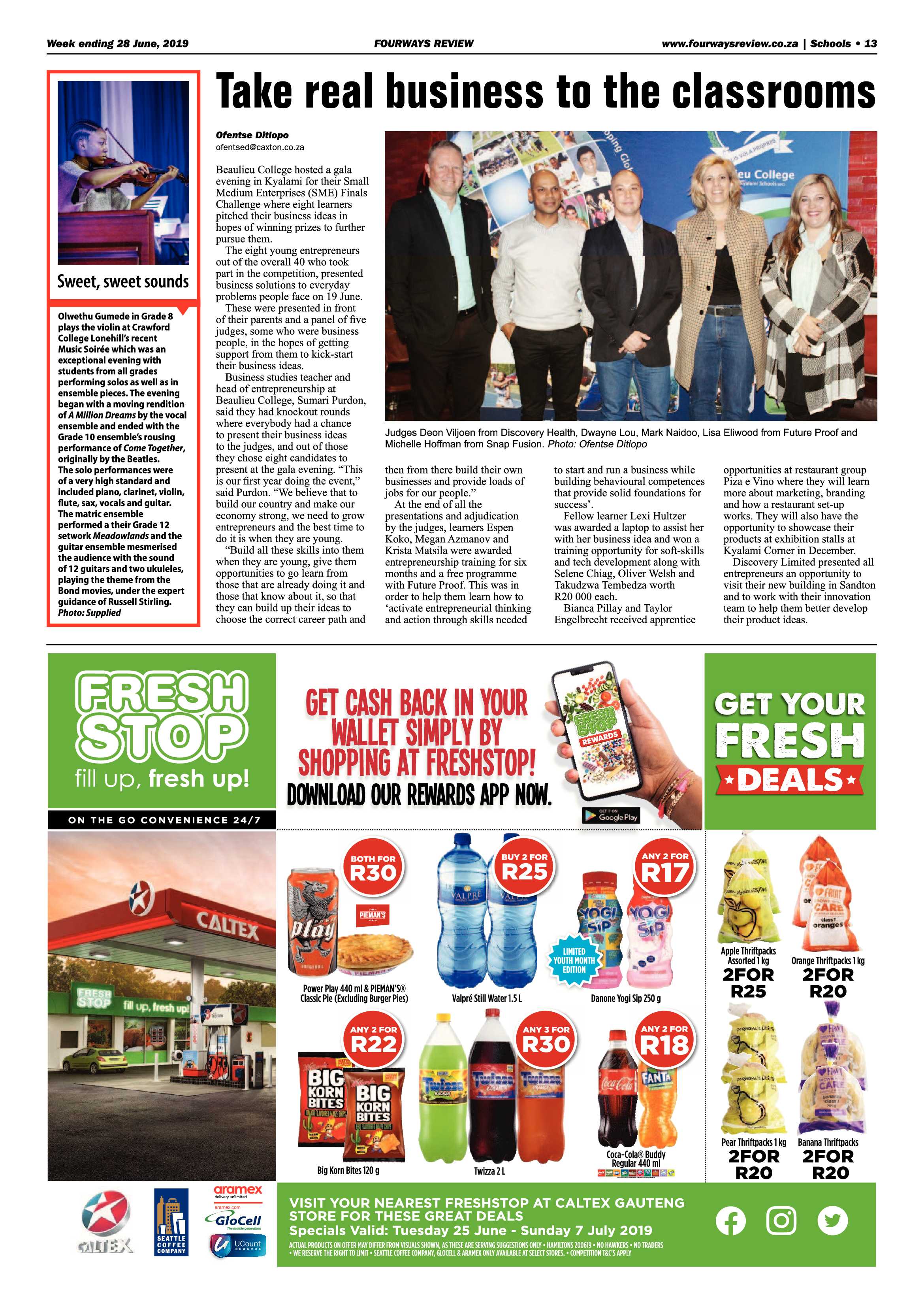 Fourways Review 26 June, 2019 page 13