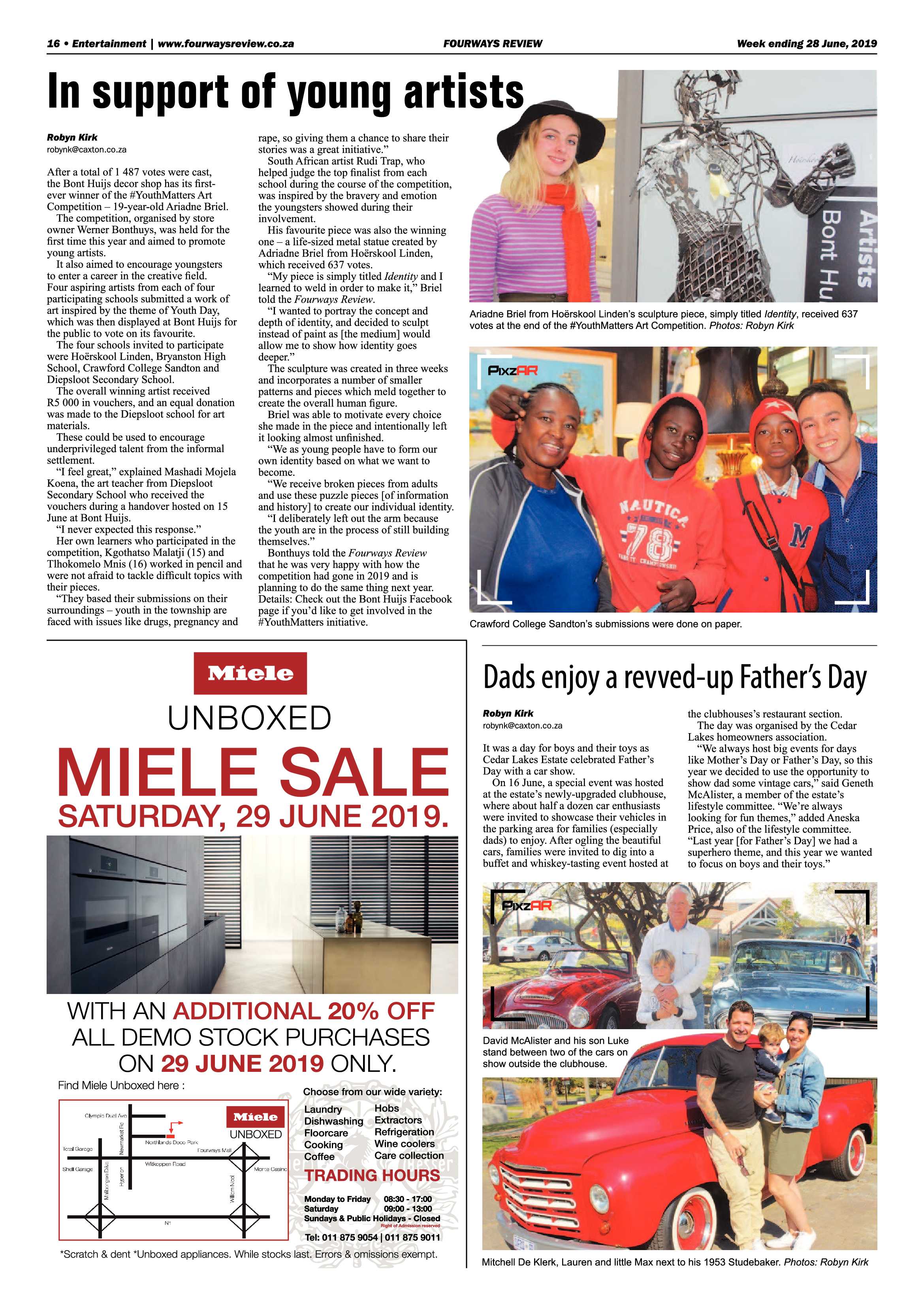 Fourways Review 26 June, 2019 page 16