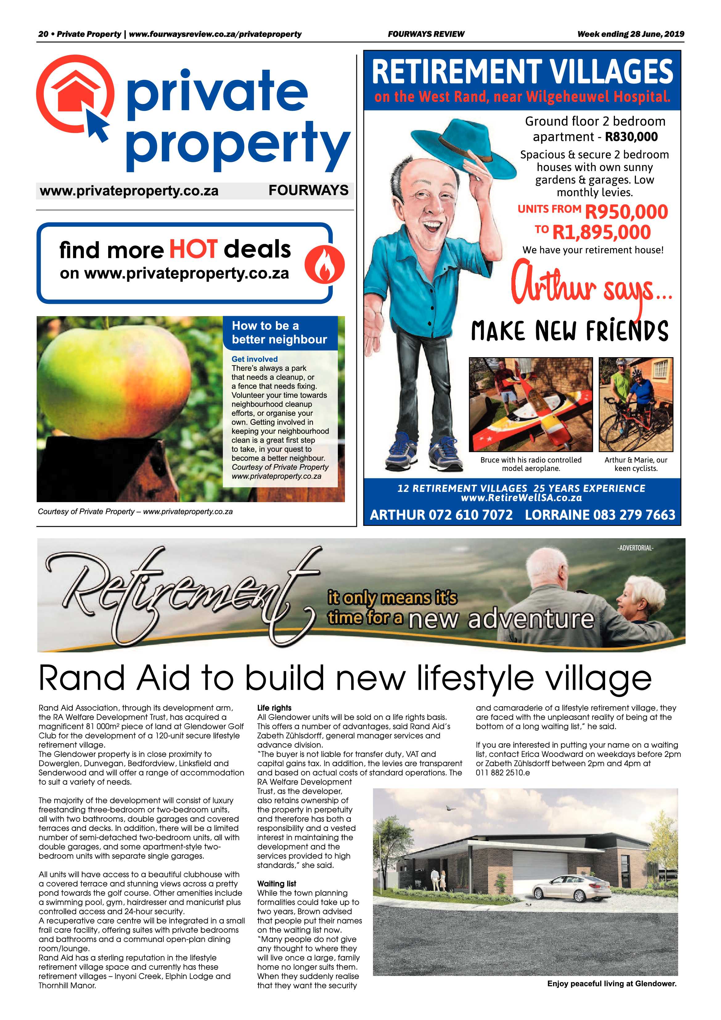 Fourways Review 26 June, 2019 page 20