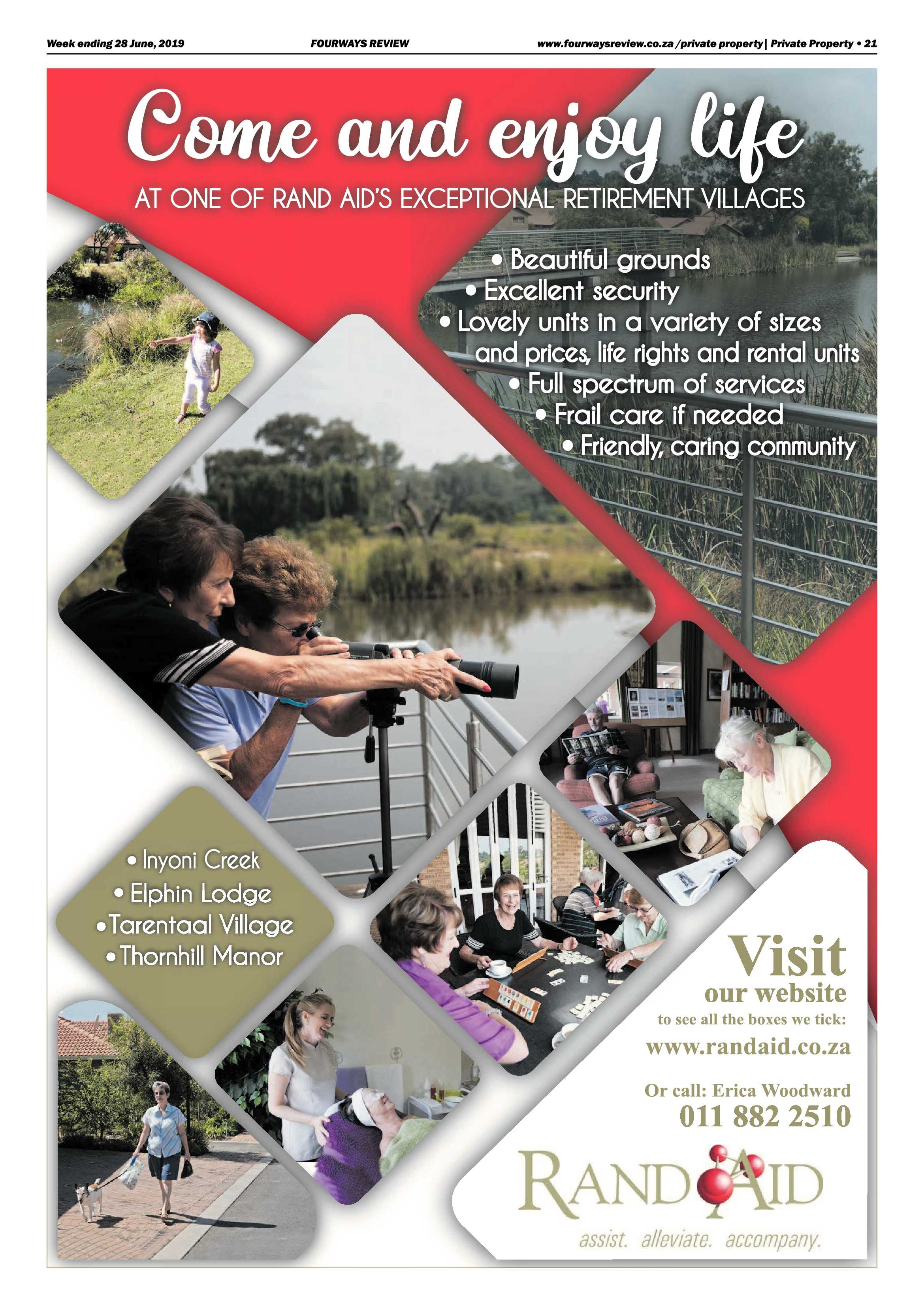 Fourways Review 26 June, 2019 page 21