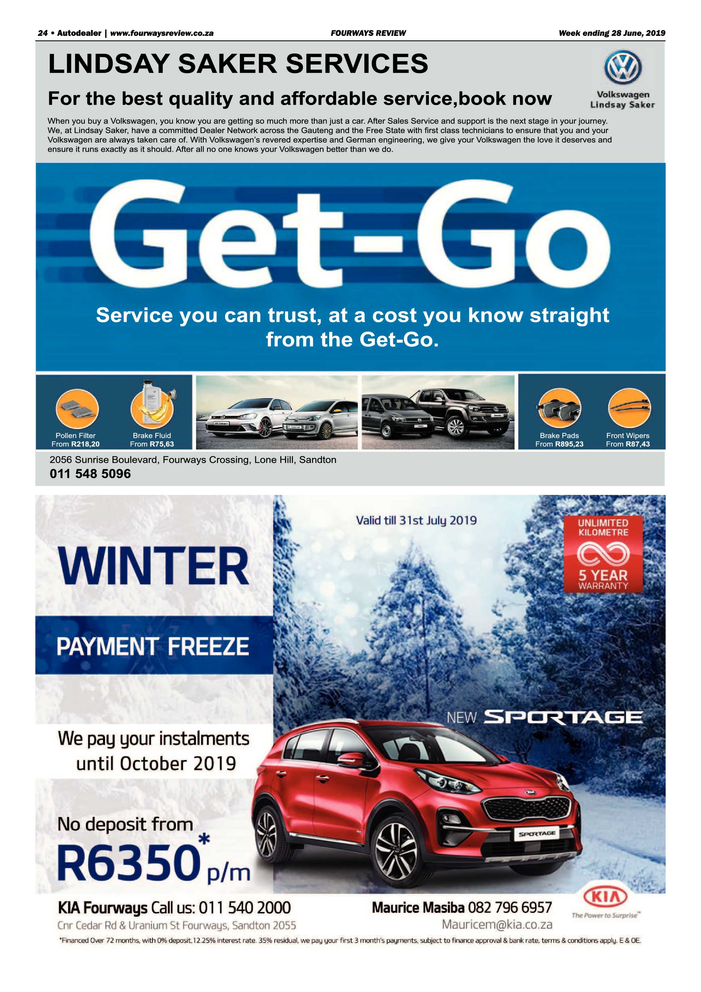 Fourways Review 26 June, 2019 page 24
