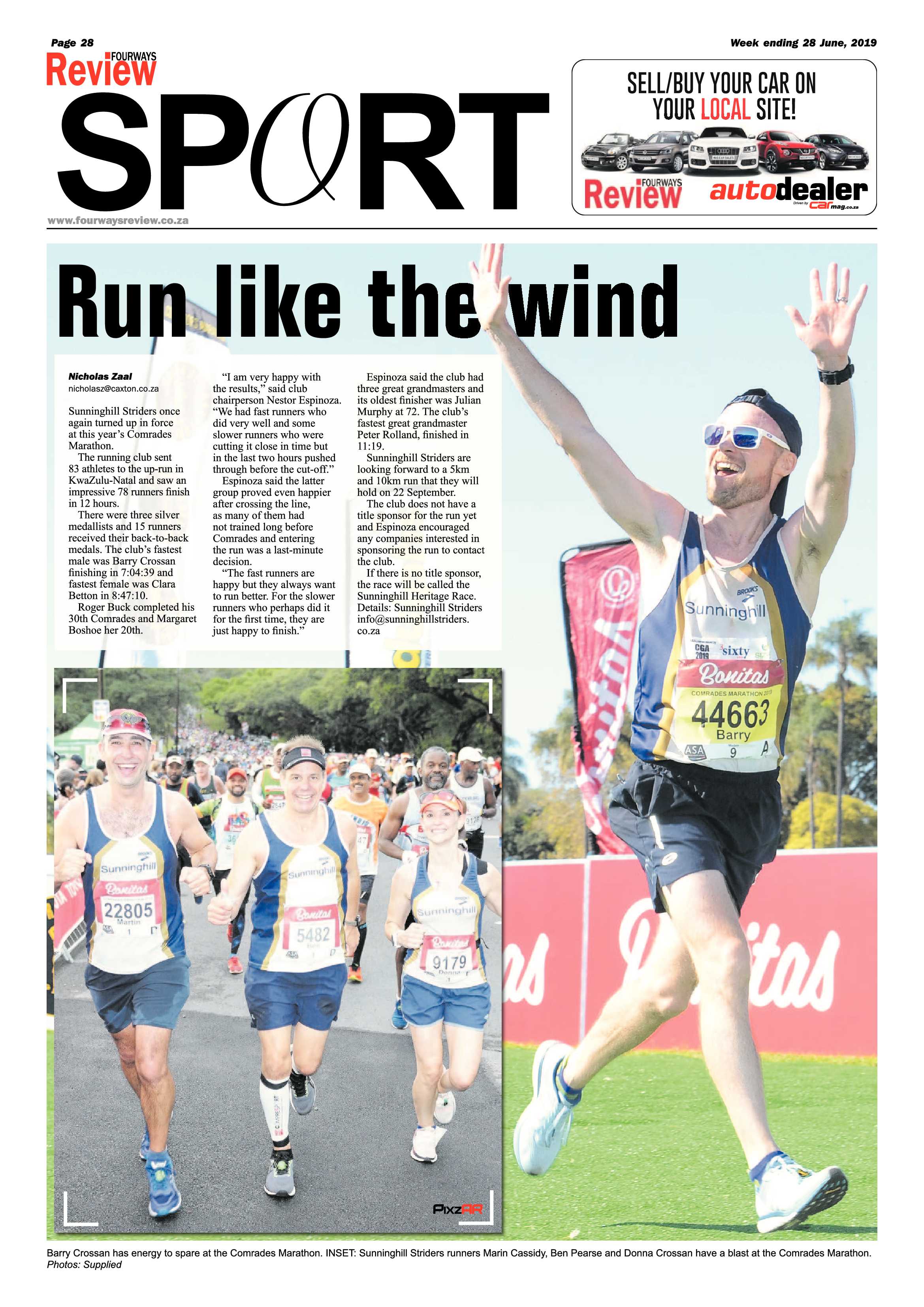 Fourways Review 26 June, 2019 page 28