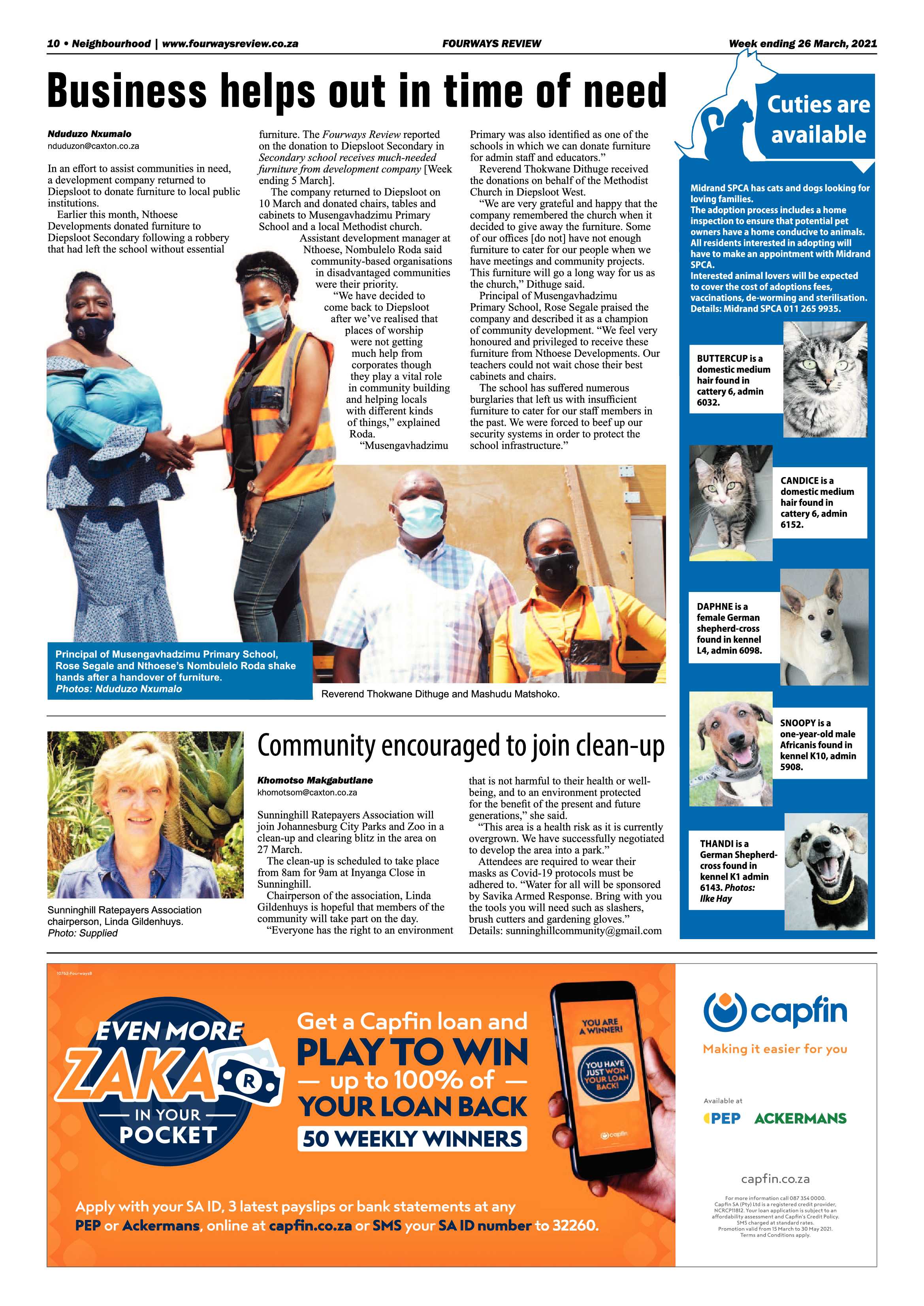 Fourways Review 26 March 2021 page 10
