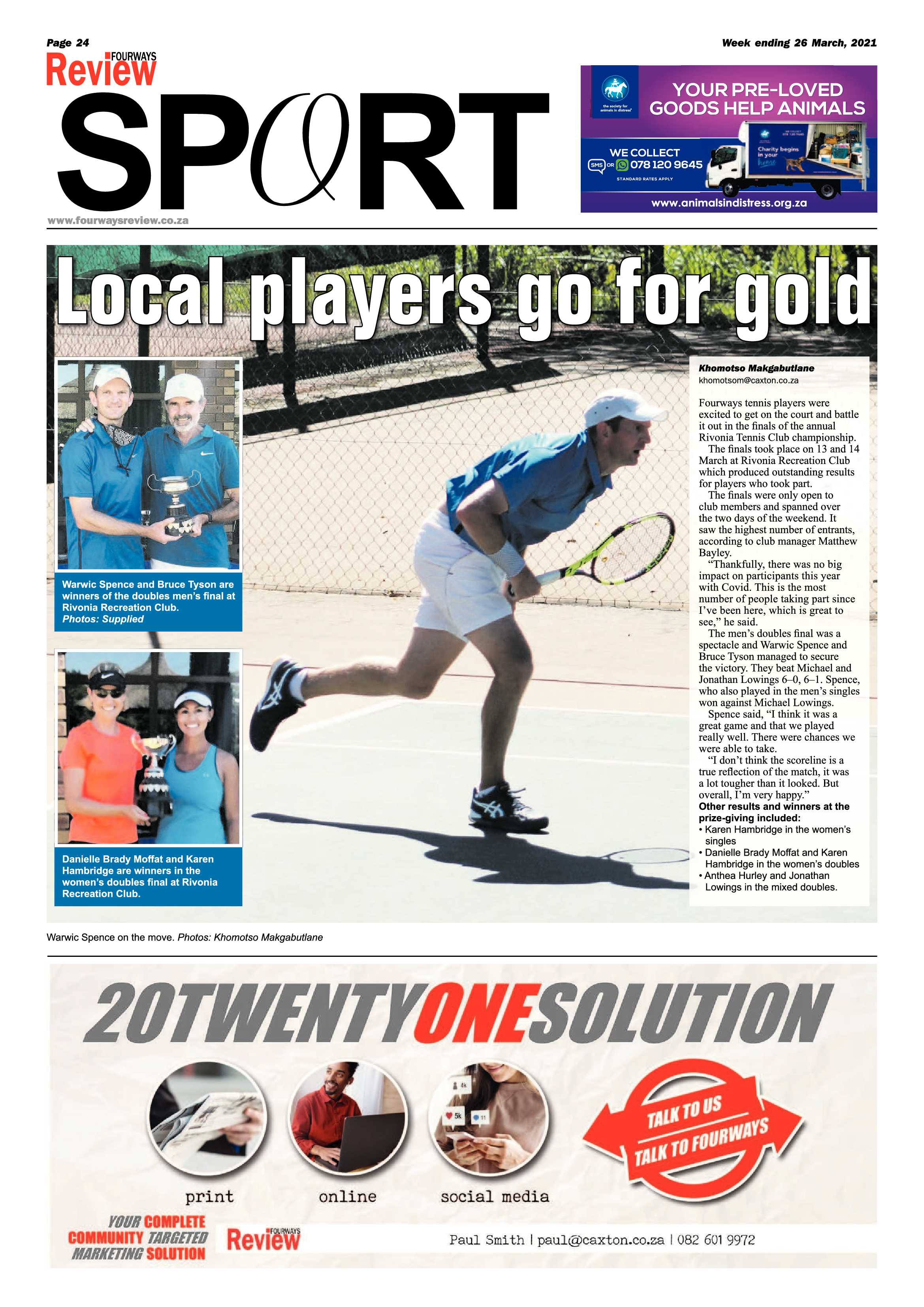 Fourways Review 26 March 2021 page 24