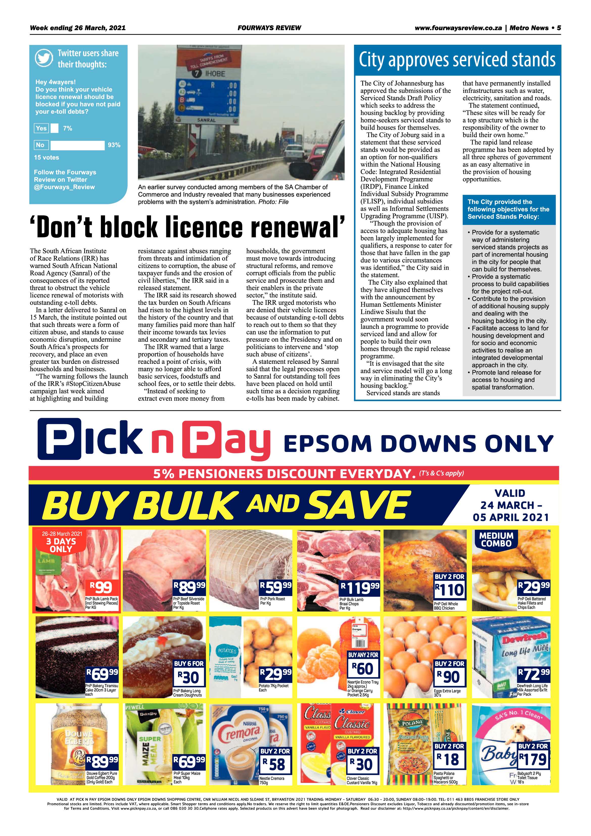 Fourways Review 26 March 2021 page 5