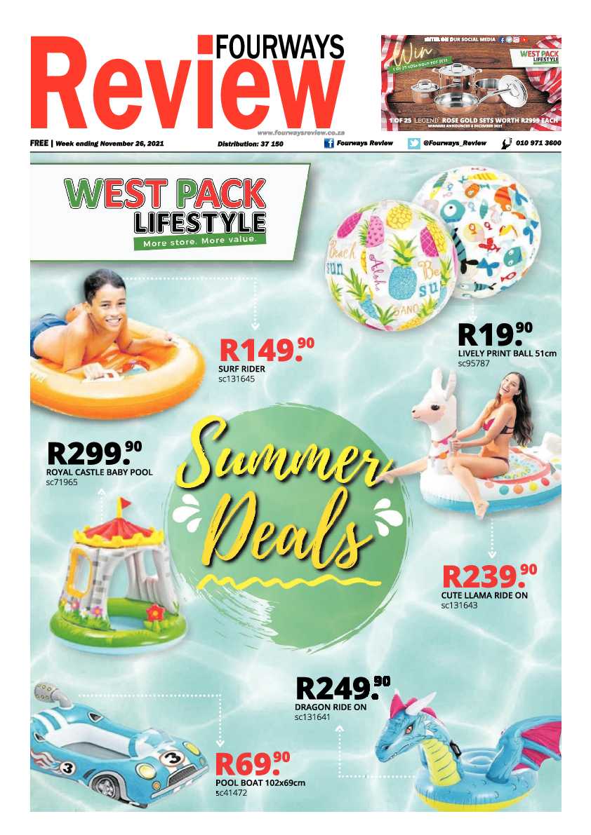 Fourways Review 26 November 2021 page 1