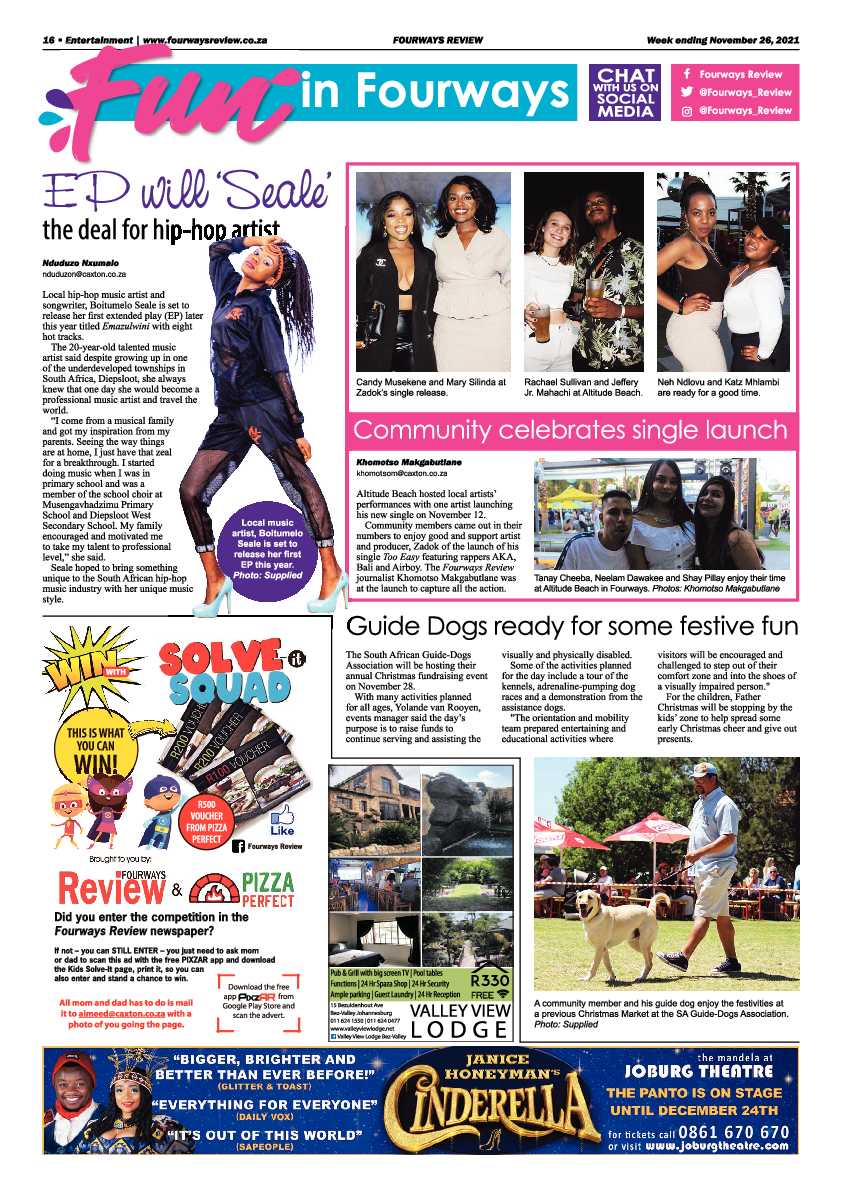 Fourways Review 26 November 2021 page 18