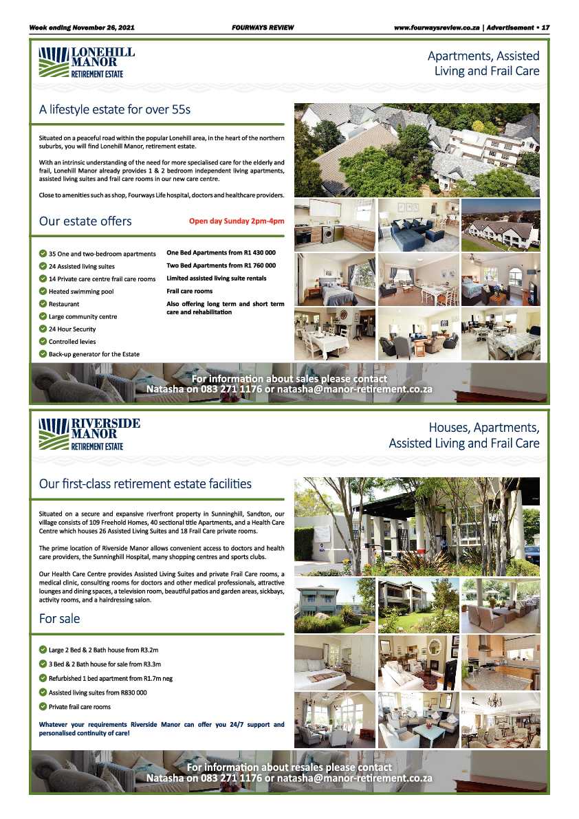 Fourways Review 26 November 2021 page 19