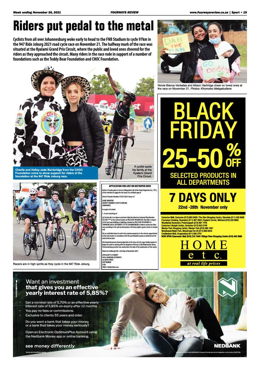 Fourways Review 26 November 2021 page 21