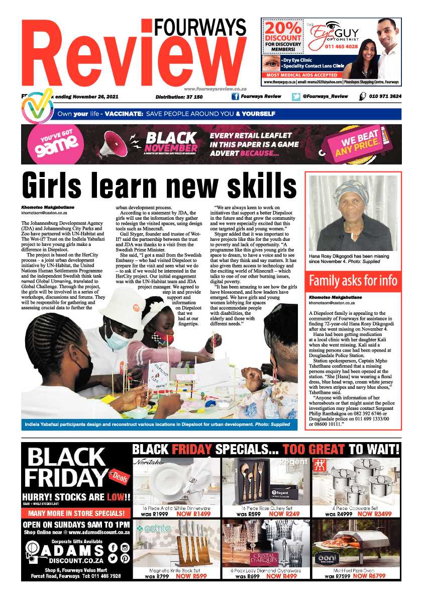 Fourways Review 26 November 2021 page 3