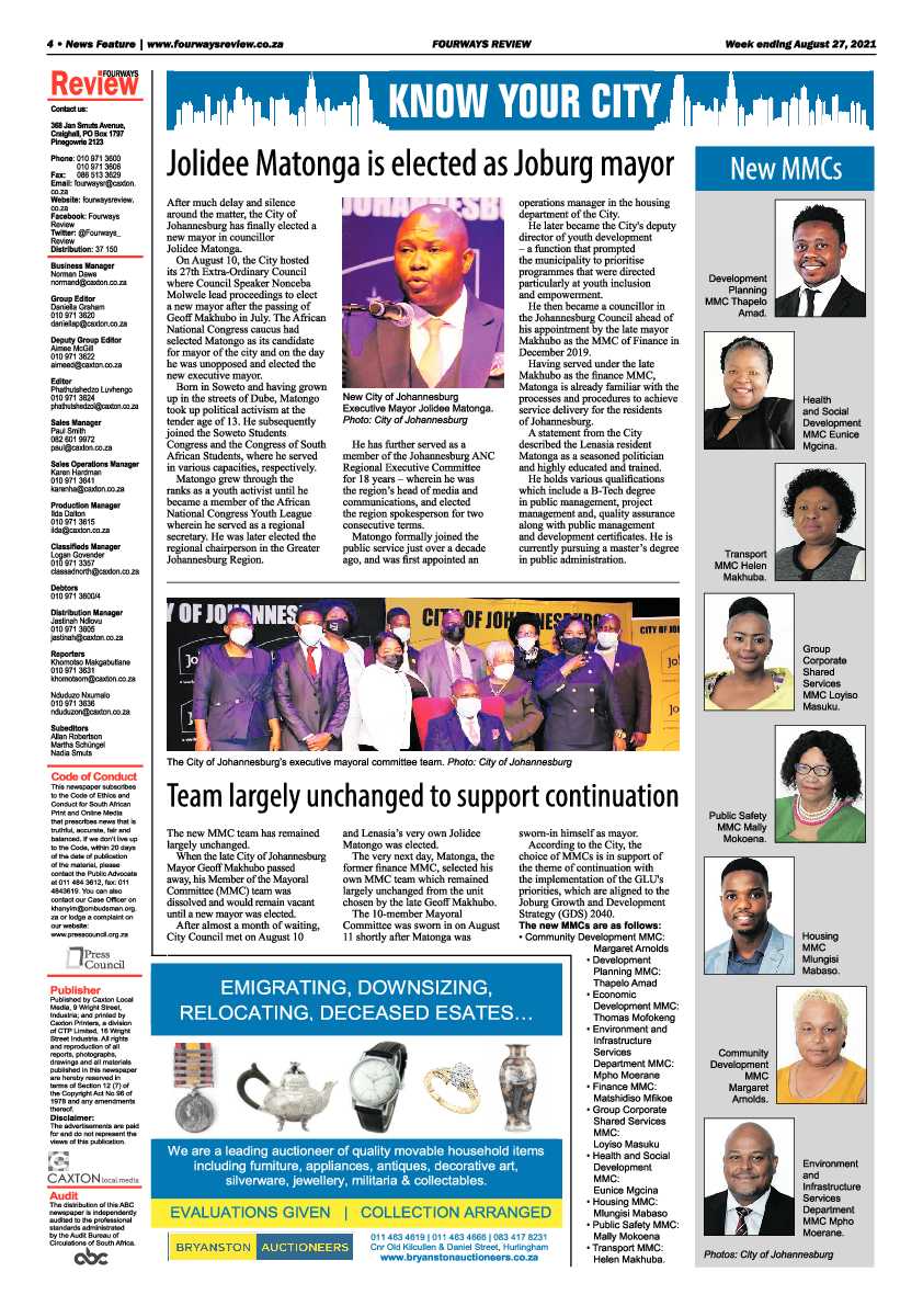 Fourways Review 27 August 2021 page 6