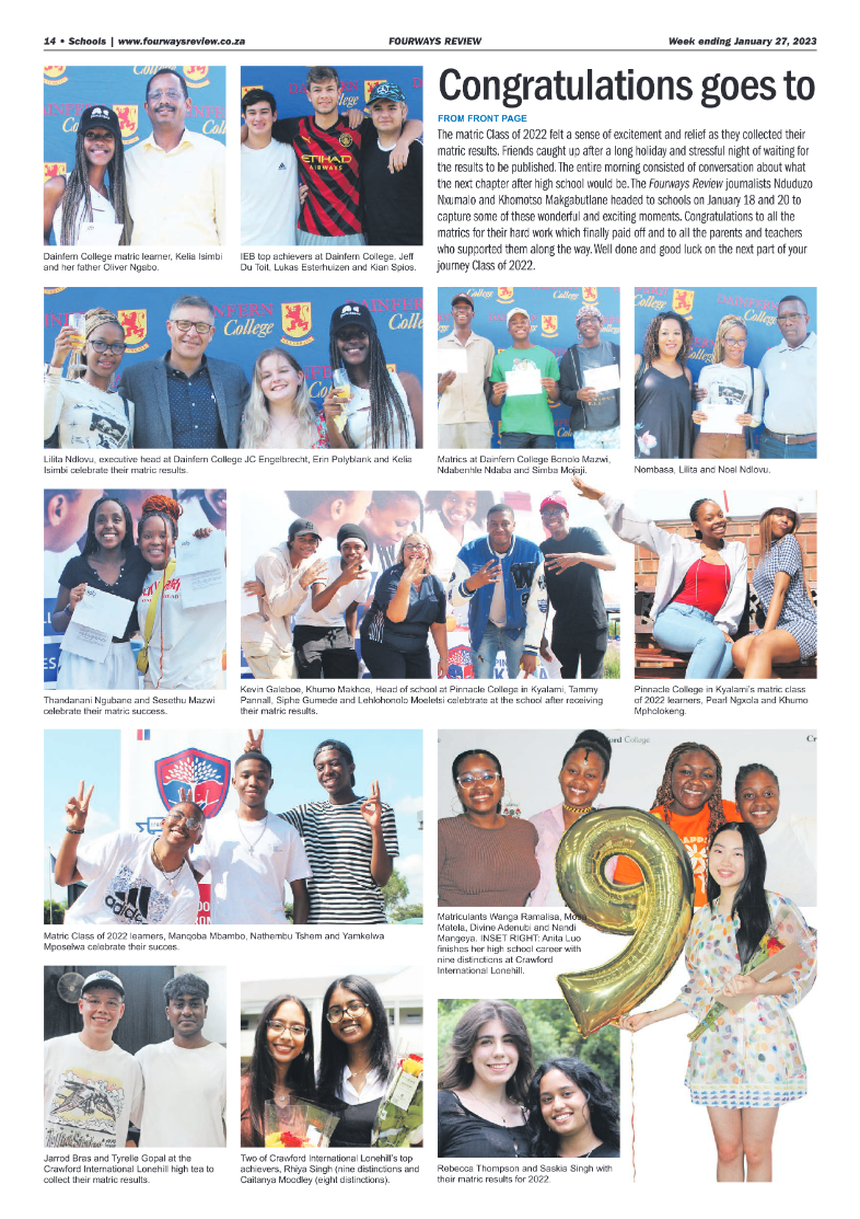 Fourways Review 27 Jan 2023 page 14
