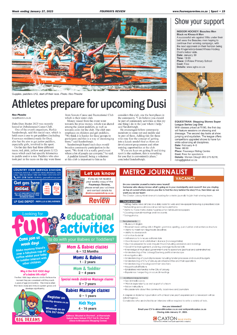 Fourways Review 27 Jan 2023 page 19